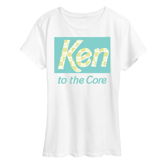 Barbie - Ken to the Core - Checked Style - Women's Short Sleeve Graphic T-Shirt