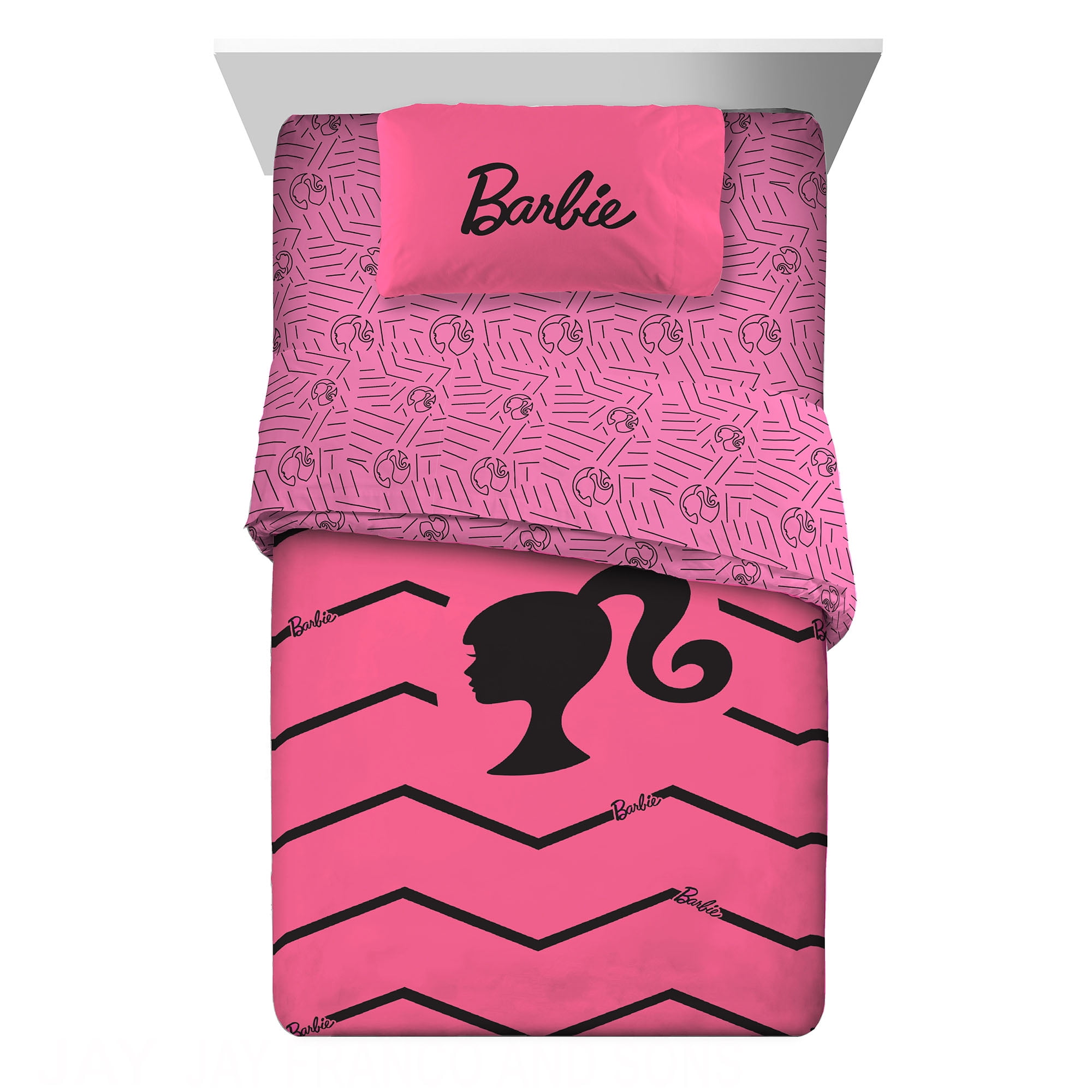 https://i5.walmartimages.com/seo/Barbie-Kids-Full-Bed-in-a-Bag-Comforter-and-Sheets-Pink-Chevron-Mattel_6136bc04-f581-4013-8474-500e5530cde7.1dff8664b13ea6a85a04f42f3cd0c31e.jpeg