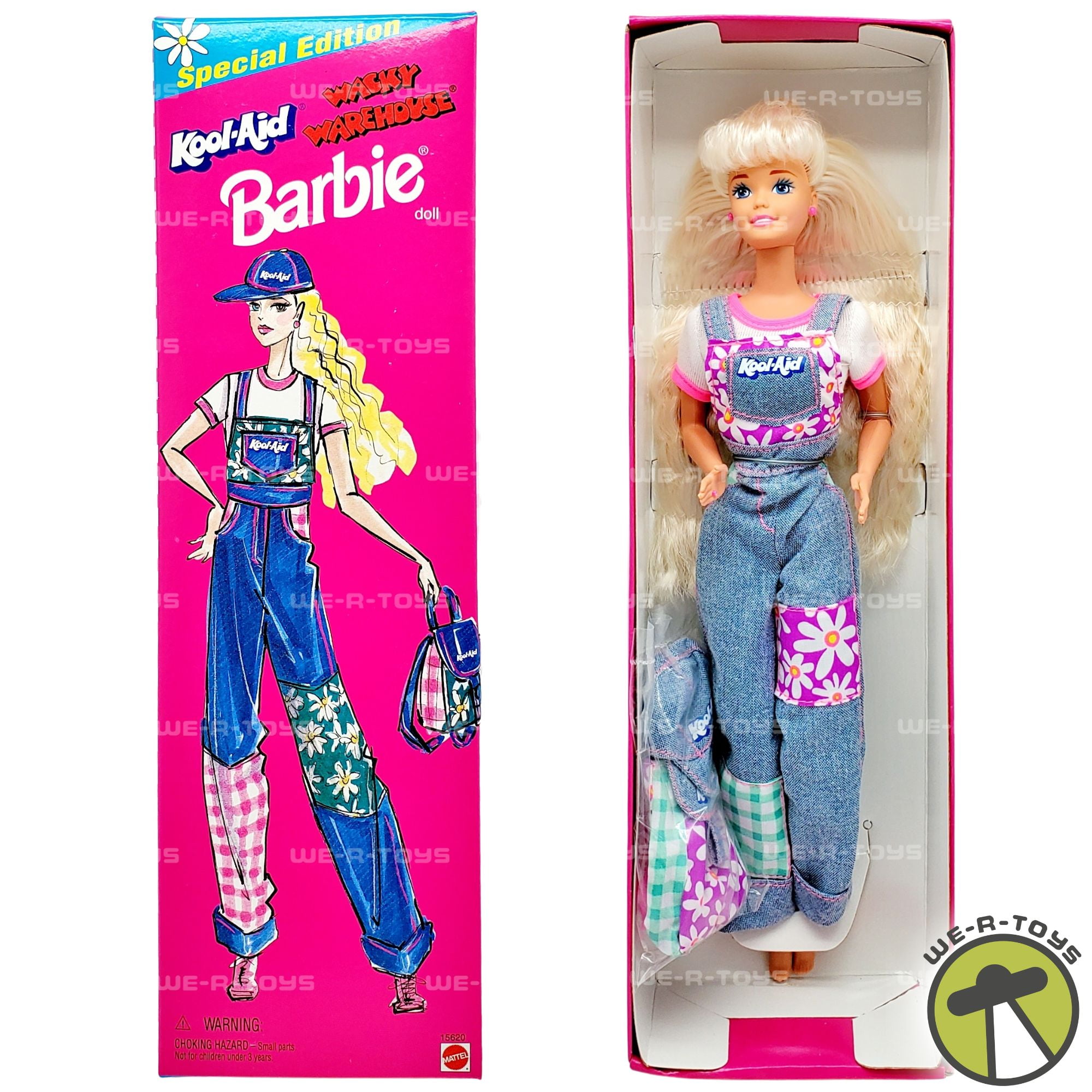Barbie Special Edition Kool-Aid Wacky Warehouse Doll, 1995