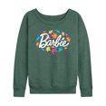 thumbnail image 1 of Barbie - Leaves Circling Logo - Women's Lightweight French Terry Long Sleeve Shirt, 1 of 4
