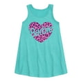 thumbnail image 1 of Barbie - Leopard Heart - Classic Barbie - Toddler and Youth Girls A-line Dress, 1 of 3