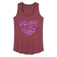 thumbnail image 1 of Barbie - Leopard Heart - I Love Barbie - Women's Racerback Tank Top, 1 of 4
