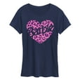 thumbnail image 1 of Barbie - Leopard Heart - I Love Barbie - Women's Short Sleeve Graphic T-Shirt, 1 of 4
