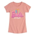thumbnail image 1 of Barbie - Let's Party - Toddler And Youth Girls Short Sleeve Graphic T-Shirt, 1 of 5