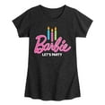 thumbnail image 1 of Barbie - Let's Party - Toddler And Youth Girls Short Sleeve Graphic T-Shirt, 1 of 5