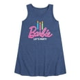 thumbnail image 1 of Barbie - Let's Party - Toddler and Youth Girls A-line Dress, 1 of 5