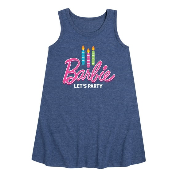 Barbie - Let's Party - Toddler and Youth Girls A-line Dress