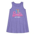 thumbnail image 1 of Barbie - Let's Party - Toddler and Youth Girls A-line Dress, 1 of 4