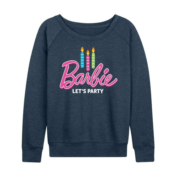 Barbie - Let's Party - Women's Lightweight French Terry Long Sleeve Shirt
