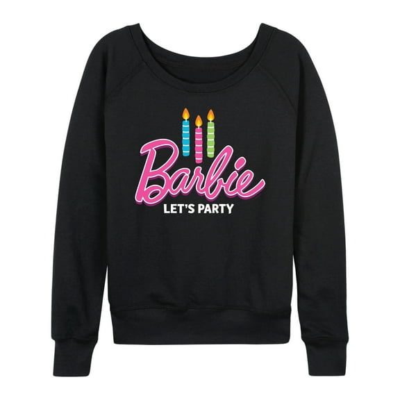 Barbie - Let's Party - Women's Lightweight French Terry Long Sleeve Shirt