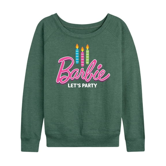 Barbie - Let's Party - Women's Lightweight French Terry Long Sleeve Shirt