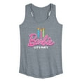 thumbnail image 1 of Barbie - Let's Party - Women's Racerback Tank Top, 1 of 5