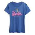 thumbnail image 1 of Barbie - Let's Party - Women's Short Sleeve Graphic T-Shirt, 1 of 5