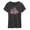 thumbnail image 1 of Barbie - Let's Party - Women's Short Sleeve Graphic T-Shirt, 1 of 5