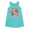 thumbnail image 1 of Barbie - Life is Better with Friends - All Barbie Types - Toddler and Youth Girls A-line Dress, 1 of 3