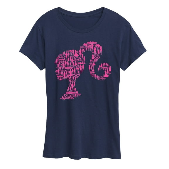 Barbie - Lifestyle Silhouette - Iconic Barbie - Classic Style - Women's Short Sleeve Graphic T-Shirt