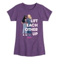 thumbnail image 1 of Barbie - Lift Each Other Up  - Girls Fitted Short Sleeve Graphic T-Shirt, 1 of 5