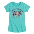 thumbnail image 1 of Barbie - Limited Edition - Barbie and Friends - Toddler And Youth Girls Raglan Graphic T-Shirt, 1 of 4