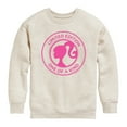 thumbnail image 1 of Barbie - Limited Edition One Of A Kind - Youth Crew Fleece Sweatshirt, 1 of 4