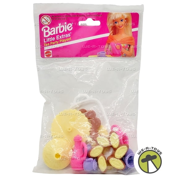Barbie Little Extras Tea Party Playset 1995 Mattel 67488