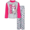Barbie Little Girls Pajama Shirt and Pants Sleep Set Little Kid to Big