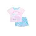thumbnail image 1 of Barbie Little Girls and Big Girls Graphic Tee and Shorts Pajama Set, 2-Piece, Sizes 4-12, 1 of 3