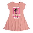 thumbnail image 1 of Barbie - Live & Play Outside the Box - Toddler And Youth Girls Fit And Flare Dress, 1 of 1