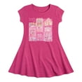thumbnail image 1 of Barbie - Living the Dream - Original Dream House Pictures - Toddler And Youth Girls Fit And Flare Dress, 1 of 1