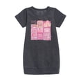 thumbnail image 1 of Barbie - Living the Dream - Original Dream House Pictures - Toddler And Youth Girls Fleece Dress, 1 of 3