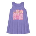 thumbnail image 1 of Barbie - Living the Dream - Original Dream House Pictures - Toddler and Youth Girls A-line Dress, 1 of 3