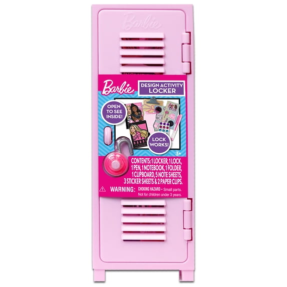 Barbie Locker Art & Craft Activity Set, for Unisex Child Ages 3+