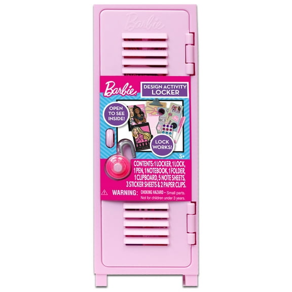 Barbie Locker Art & Craft Activity Set, for Unisex Child Ages 3+