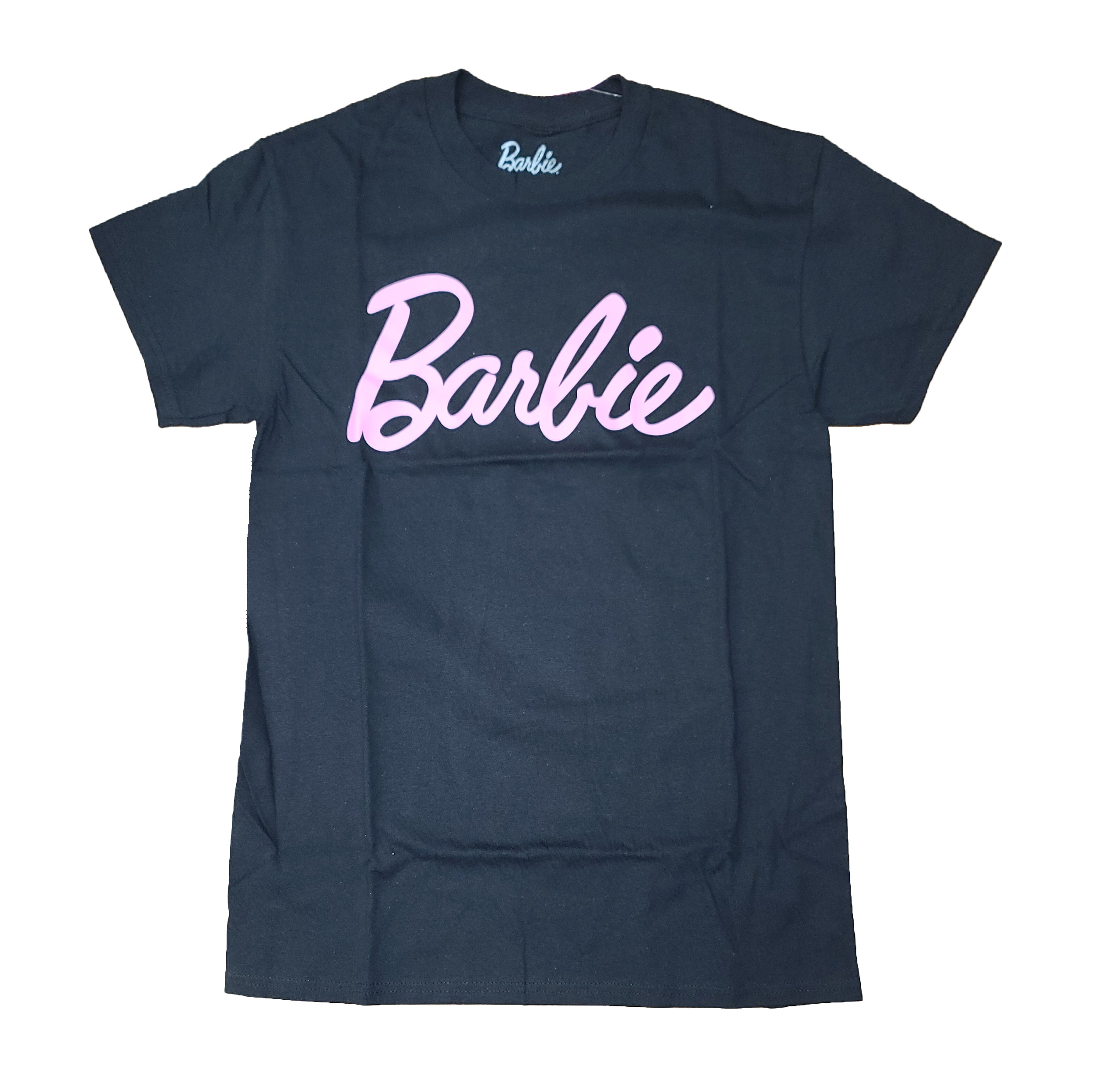 Barbie Logo Black Graphic T Shirt X Large Walmart