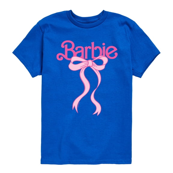 Barbie - Logo Bow - Youth Boys Short Sleeve Graphic T-Shirt