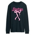 thumbnail image 1 of Barbie - Logo Coquette Bow - Men's Long Sleeve Graphic T-Shirt, 1 of 4