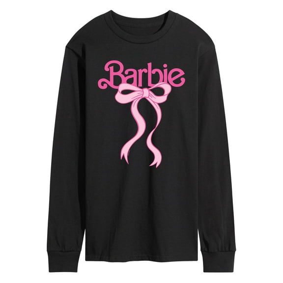 Barbie - Logo Coquette Bow - Men's Long Sleeve Graphic T-Shirt