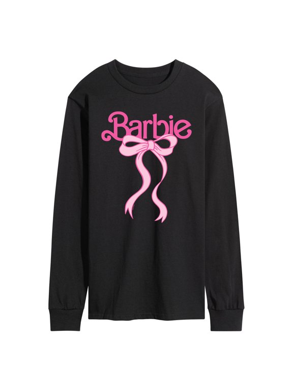 - Logo Coquette Bow Men's Long Sleeve Graphic T-Shirt