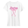 thumbnail image 1 of Barbie - Logo Coquette Bow - Women's Short Sleeve Graphic T - Shirt, 1 of 4