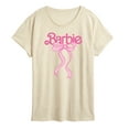 thumbnail image 1 of Barbie - Logo Coquette Bow - Women's Short Sleeve Graphic T - Shirt, 1 of 4