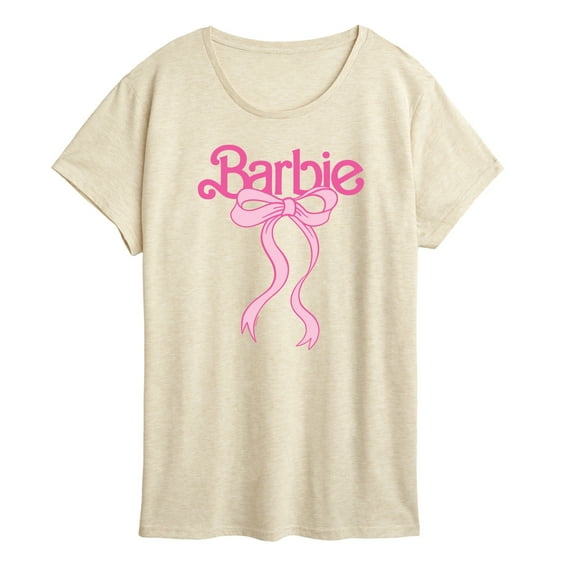 Barbie - Logo Coquette Bow - Women's Short Sleeve Graphic T - Shirt
