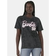 thumbnail image 1 of Barbie Logo Graphic Tee with Short Sleeves, Women's, 1 of 5
