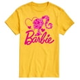thumbnail image 1 of Barbie - Logo Hearts  - Men's Short Sleeve Graphic T-Shirt, 1 of 5