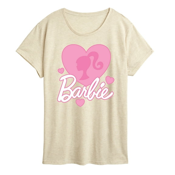 Barbie - Logo Love Hearts - Women's Short Sleeve Graphic T - Shirt