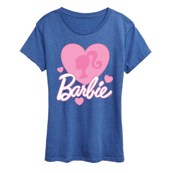Barbie - Logo Love Hearts - Women's Short Sleeve Graphic T - Shirt