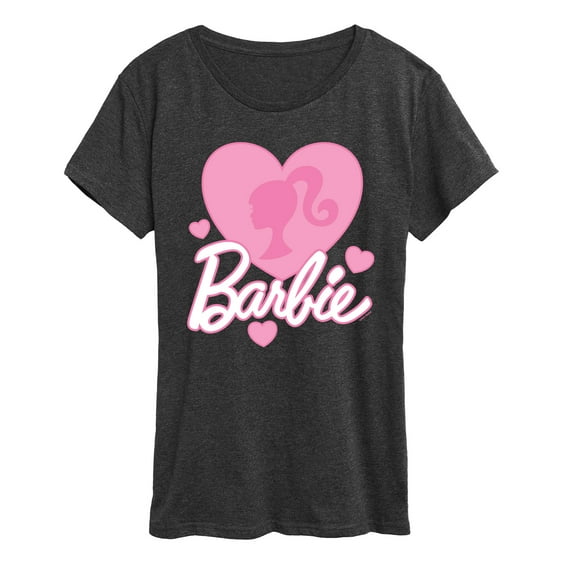 Barbie - Logo Love Hearts - Women's Short Sleeve Graphic T - Shirt