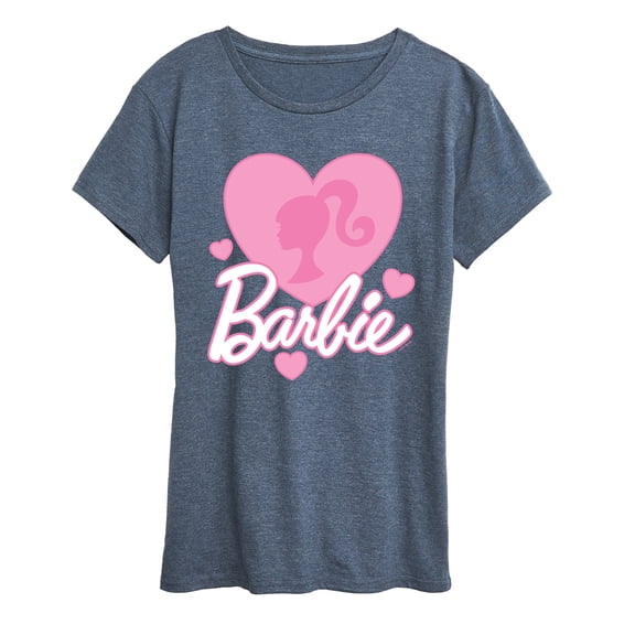 Barbie - Logo Love Hearts - Women's Short Sleeve Graphic T - Shirt