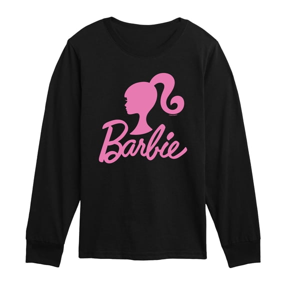 Barbie - Logo Pink Glitter - Toddler Boys Long Sleeve Graphic T-Shirt