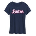 thumbnail image 1 of Barbie - Logo Retro - Women's Short Sleeve Graphic T-Shirt, 1 of 4