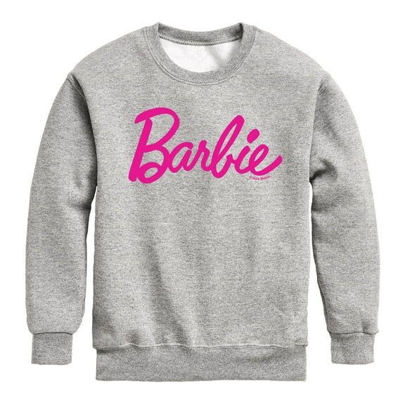 Barbie - Logo - Toddler and Youth Crew Fleece Sweatshirt