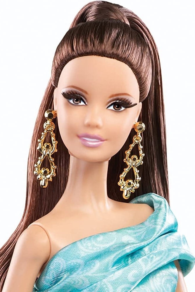 Barbie The Look: Green Dress Barbie Doll - Walmart.com
